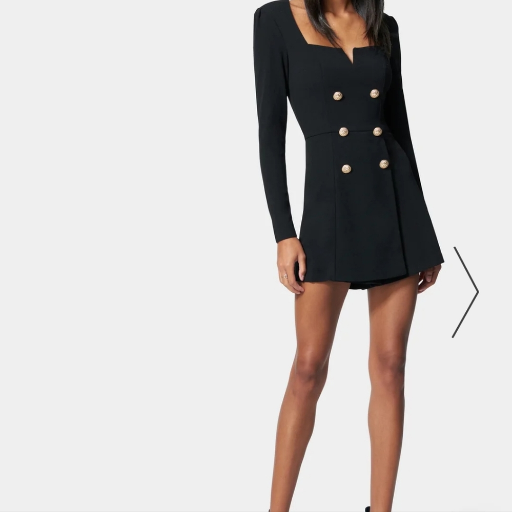 Button Detail Romper